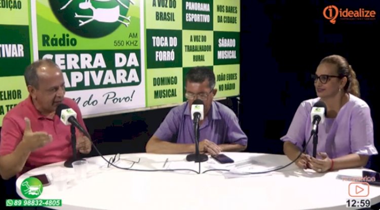 Deputado Hélio e prefeita Carmelita disseram não misturar questões políticas com vida pessoal, mas foi o que fizeram ontem (15) numa entrevista na Rádio Serra da Capivara