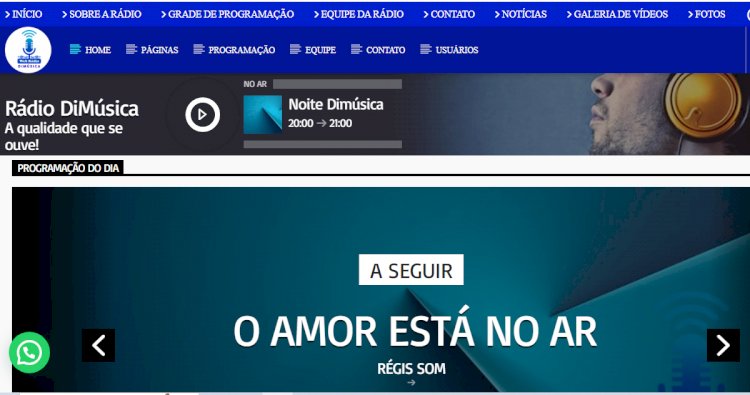 Rádio Web DiMúsica com sede em São Raimundo Nonato vem conquistando uma boa fatia de ouvintes