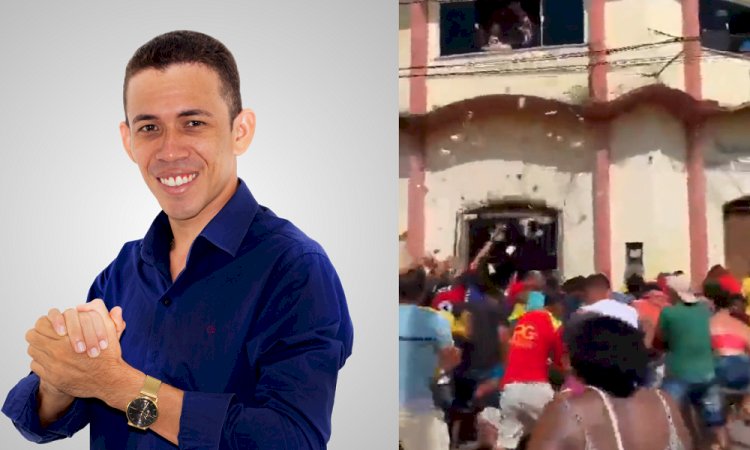 Vereador do Maranhão promove ‘chuva de dinheiro’ e acusa prefeito de suborno