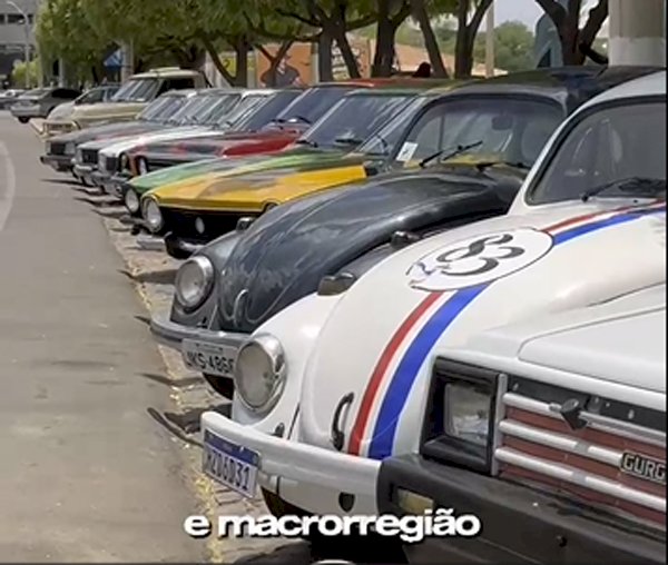 Exposição de carros antigos denominada Amantes da Ferrugem, hoje e amanhã em SRN
