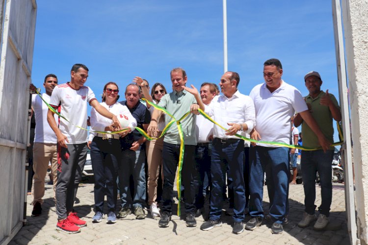 Inauguração do Estádio de Futebol Deputado Waldemar Macêdo, um novo marco para o futebol sãoraimundense